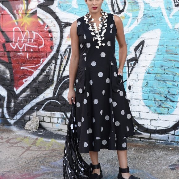 Last Call Snapdragon & Twig Funky Annie Dress XS L - Picture 2 of 5